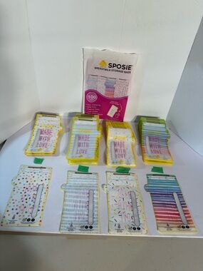 Sposie Breastmilk Storage Bag Freezer Bags with Pour Spout 8 Oz 100 Count *Open*